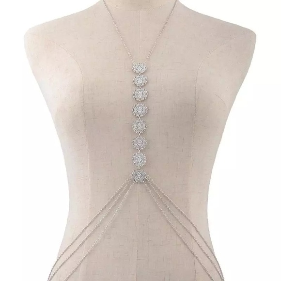 •Ava• Coin full body jewelry chain • gold silver - Picture 5 of 7